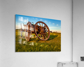Cart on Manassas Battlefield  Acrylic Print