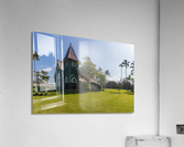 Mission Church in Hanalei Kauai  Impression acrylique