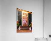 Mahogany doorway and entrance hall UVA  Impression acrylique