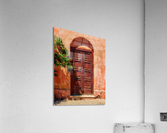 Oil painting of old door in Colonia del Sacramento  Impression acrylique