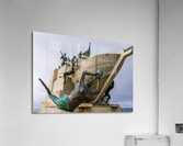 Mariners Monument to Magellan on seafront in Punta Arenas Chile  Acrylic Print
