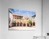 Traditional house in Al Shindagha district and museum in Dubai  Acrylic Print