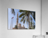 Jumeirah Mosque in Dubai which is open to visitors for education  Impression acrylique