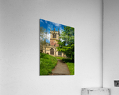 Parish church of St Marys in Ellesmere Shropshire  Impression acrylique