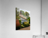 Pastel drawing of tudor home in Ellesmere Shropshire  Acrylic Print