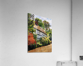 Water color of tudor home in Ellesmere Shropshire  Acrylic Print