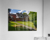 Old School House building in graveyard in Oswestry  Acrylic Print