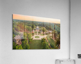 Aerial view of Governors Palace in Williamsburg Virginia  Acrylic Print