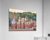 Woodburn Hall at sunset in Morgantown WV  Impression acrylique