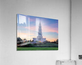 Sunset at the George Washington Masonic National Memorial in Ale  Impression acrylique