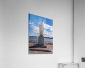 Monument to the Immigrant sculpture in New Orleans  Acrylic Print