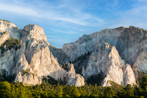 Chalk cliffs of Mt Princeton Colorado