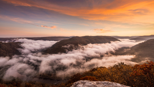 Grand View in New River Gorge
