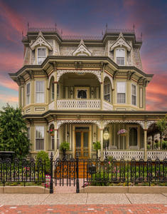 Victorian home in Cape May New Jersey