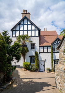 Pretty victorian home in the ancient city of Conwy in North Wale