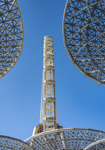 Ain Dubai observation wheel on Bluewaters Island Dubai UAE
