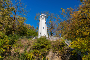 Mark Twain memorial lighthouse in Hannibal Missouri
