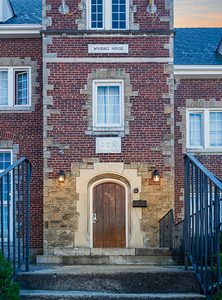 Phi Sigma Kappa Woodall House Entrance at WVU