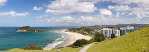 Panorama of Tauranga in NZ