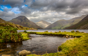 Wast water in english lake district