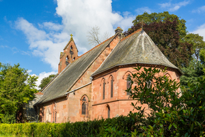 St Hilary Church Erbistock by River Dee