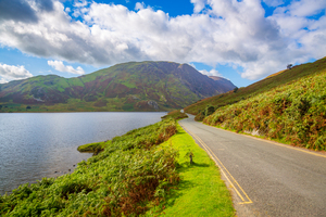 View over Crummock Water in Lake District