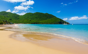 Glorious beach at Anse Marcel on St Martin