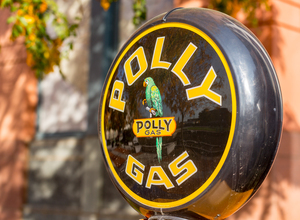 Reflections in Polly Gas pump