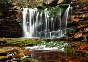 Elakala Falls in West Virginia