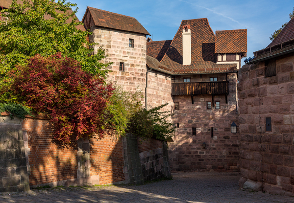 Kaiserburg Castle in Nuremberg by Steve Heap