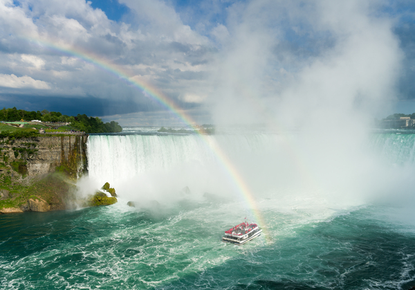 Canadian or Horseshoe Falls at Niagara by Steve Heap