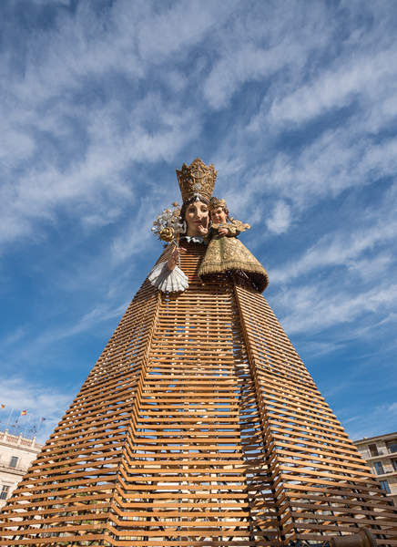 Statue for the Fallas Festival in Valencia by Steve Heap
