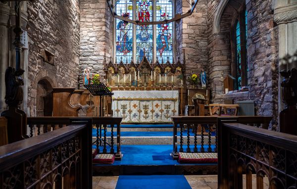 Church of Cockington Village near Torquay  Print