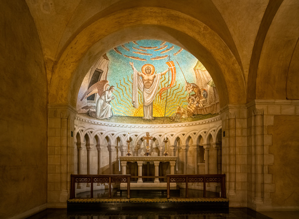 Bethlehem chapel in Washington Cathedral by Steve Heap