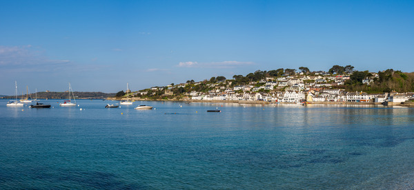 Seaside town of St Mawes in Cornwall by Steve Heap