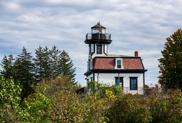 Old Colchester Reef lighthouse in Shelburne by Steve Heap