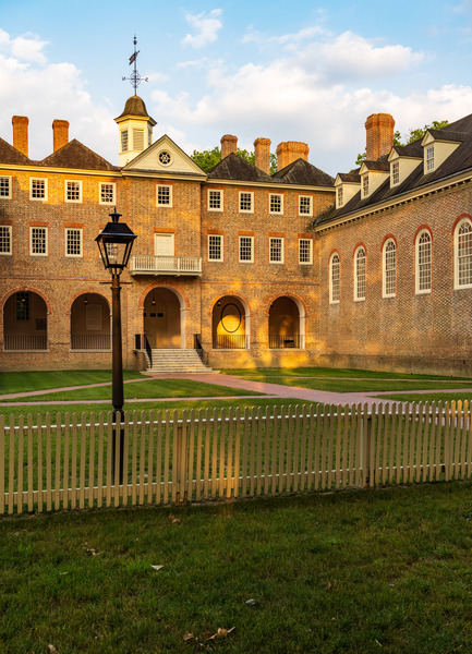 Wren Hall at William and Mary college in Williamsburg Virginia by Steve Heap