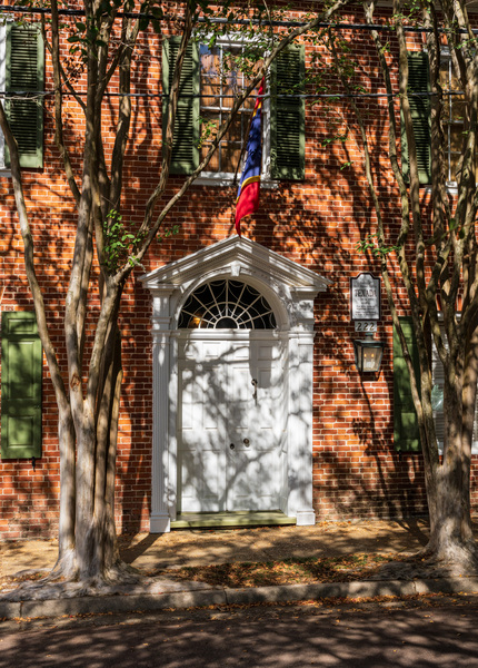 Oldest brick house in Natchez in Mississippi used as Capitol bui by Steve Heap