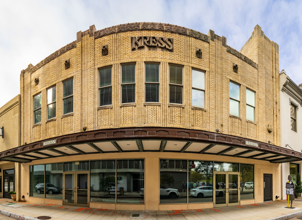 SH Kress department store in Baton Rouge Louisiana site of Civil by Steve Heap