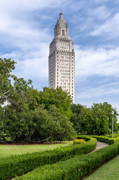 State Capitol building in Baton Rouge Louisiana by Steve Heap