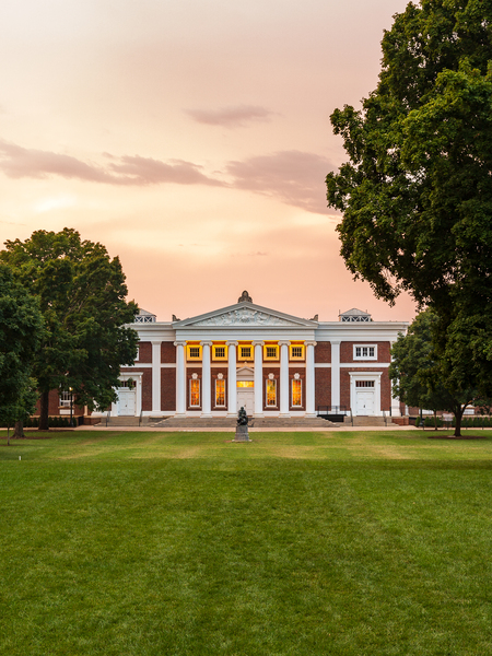 Old Cabell Hall at University of Virginia by Steve Heap