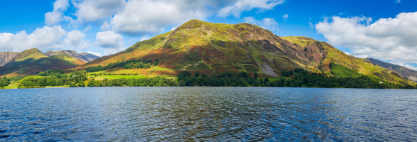 Buttermere panorama in Lake District by Steve Heap