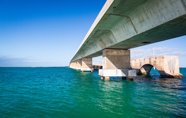 Florida Keys bridge and heritage trail by Steve Heap