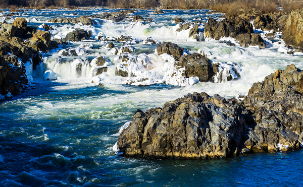 Great Falls on Potomac outside Washington DC by Steve Heap