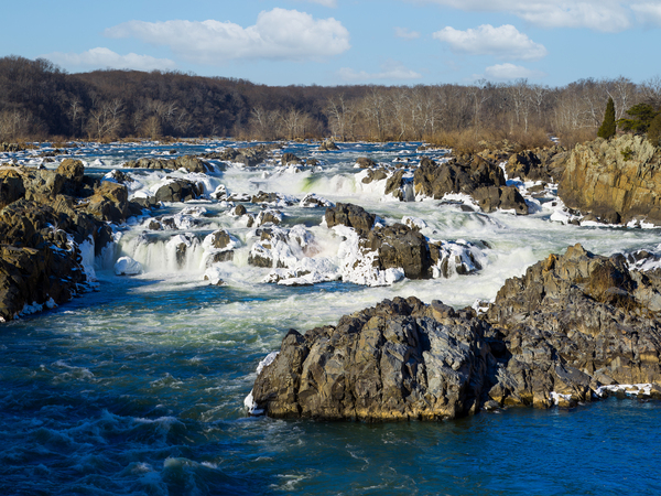 Great Falls on Potomac outside Washington DC by Steve Heap