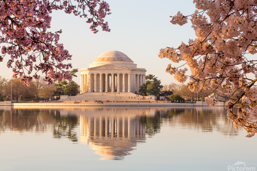 Beautiful early morning Jefferson Memorial  Imprimer