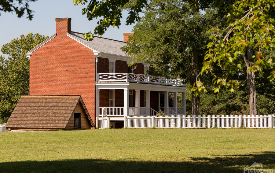 McLean House at Appomattox Court House National Park  Print