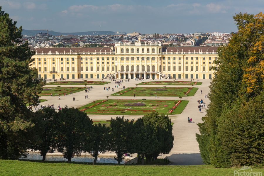 Schonbrunn Palace Vienna Austria  Print