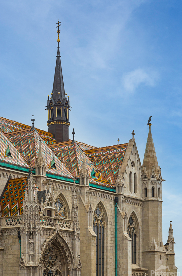 Mattias Church in Castle Hill Budapest  Print