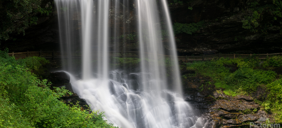 Dry Falls Waterfall near Highlands NC  Imprimer